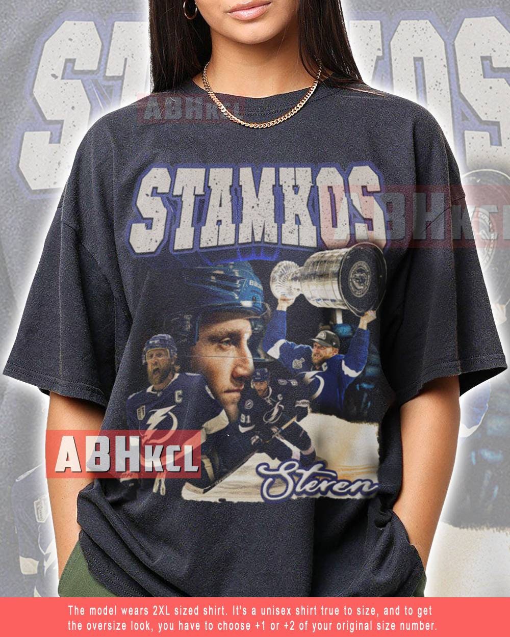 Steven Stamkos - Stammer Time - Tampa Bay Hockey T-Shirt