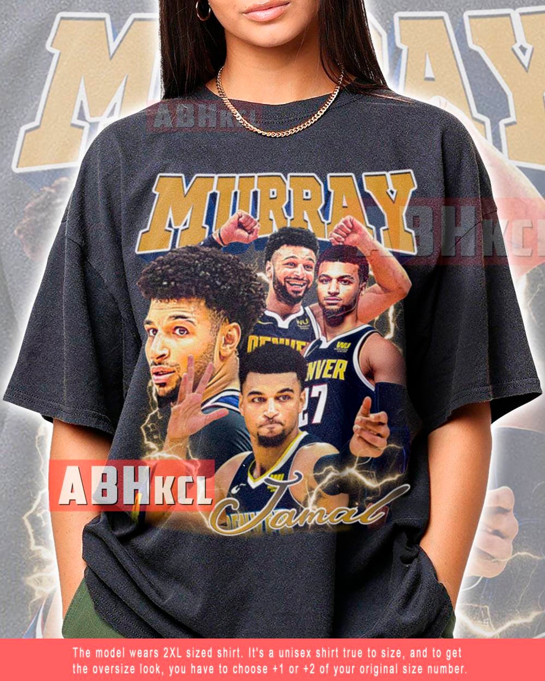Limited Jamal Murray Shirt Vintage 90s Jamal Murray Tshirt - Etsy