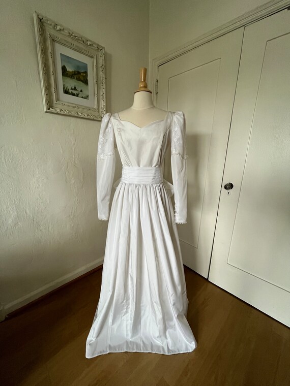 1980's Wedding Dress