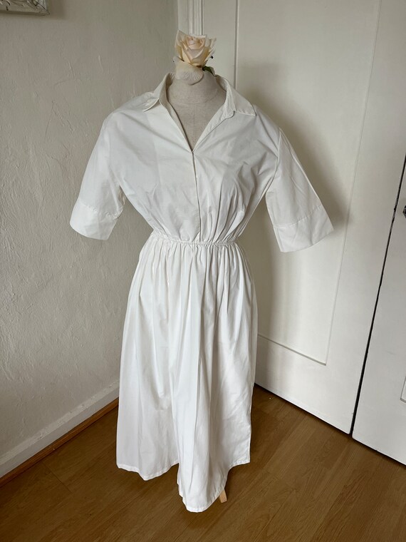 2000's Melody Springtime Tea-Length Dress - image 4