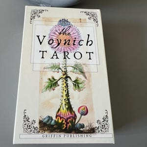 Baraja de cartas del Tarot Manuscrito Voynich