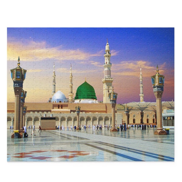 Madina Puzzle, puzzle musulman pour enfants et adultes, cadeau spécial (120, 252, 500 pièces)