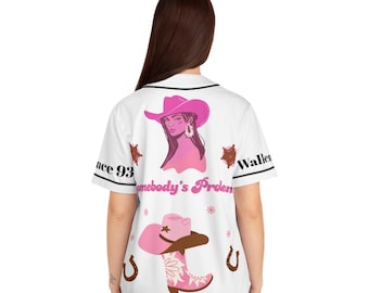 Camiseta de béisbol de Morgan Wallen, ropa para fanáticos de la música country, top deportivo para mujer, atuendo para conciertos, ropa para festivales de música, cantante de western