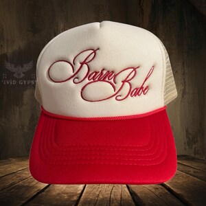 Barn Babe Embroidered Trucker Hat