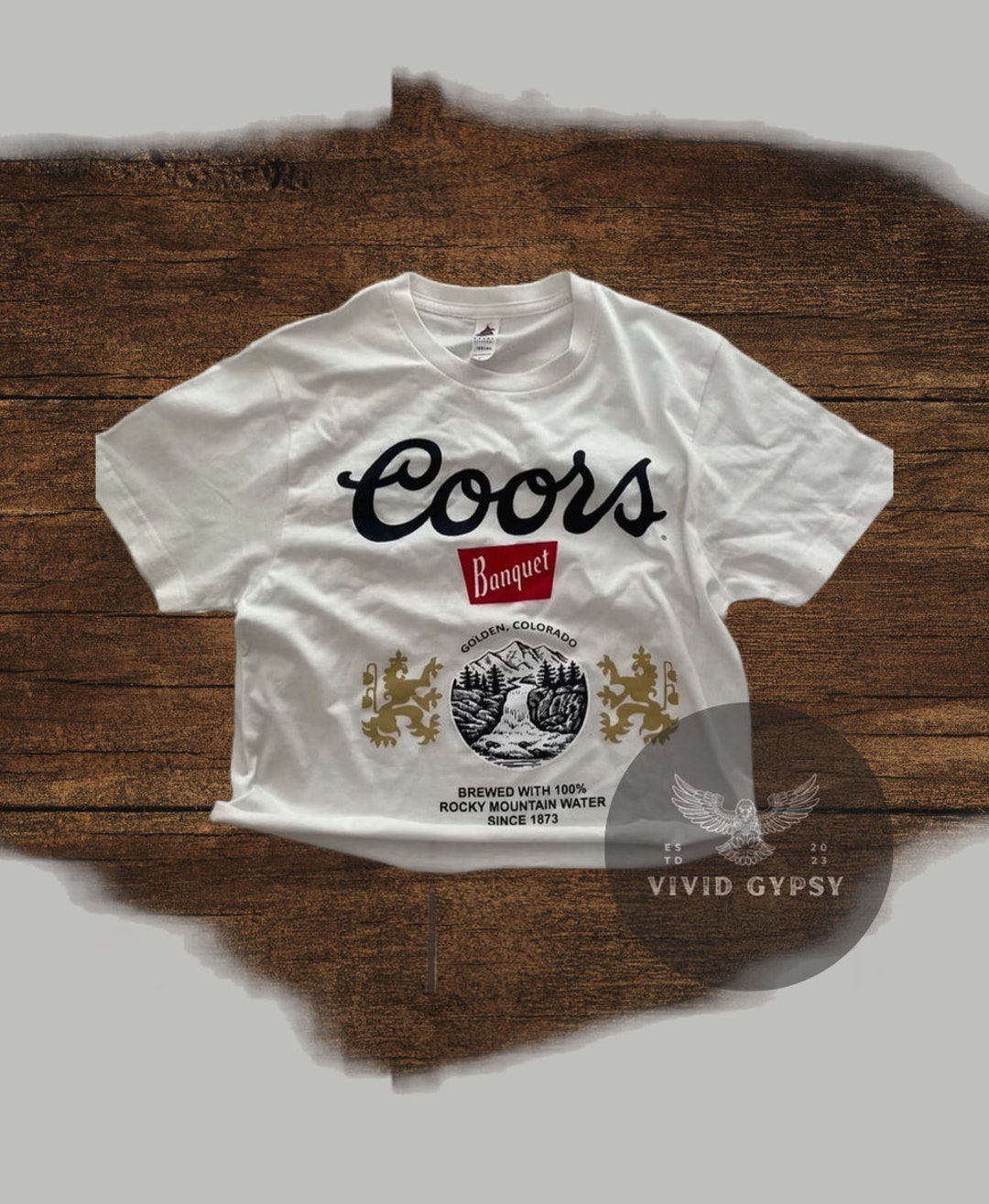 Coors Banquet Crop Top Etsy