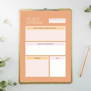 Doelplanner | Doelen stellen | Doeltracker | Productiviteitsplanner | Takenlijst | Doelplannerkit