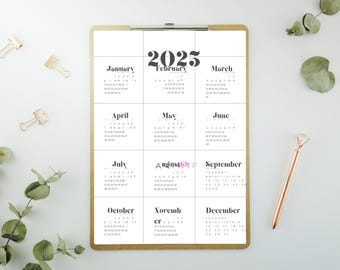 2025 Calendar Planner: Monthly, Weekly, Daily Layouts