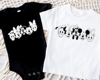 Mickey and Friends Shirt Design SVG PNG, Cricut, Silhouette (Digital Download)