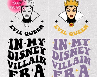 In My Villain Era Shirt Svg Png, Evil Queen Witch Svg Png, Family Vacation Svg, Cricut, Silhouette, Instant Download, Cut File, Sublimation