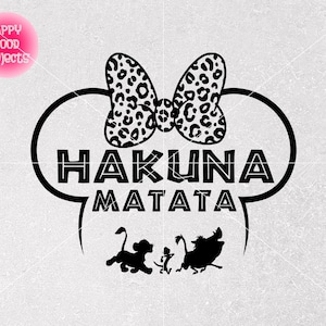 Hakuna Matada Girl Svg Png, Family Vacation Trip Svg, Cricut, Silhouette, Customized Trip Svg, Instant Download, Cut File, Sublimation