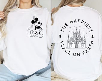Happiest Placee On Earth Svg Png, Family Vacation Trip Svg, Cricut, Silhouette, Customized Trip Svg, Instant Download, Cut File, Sublimation