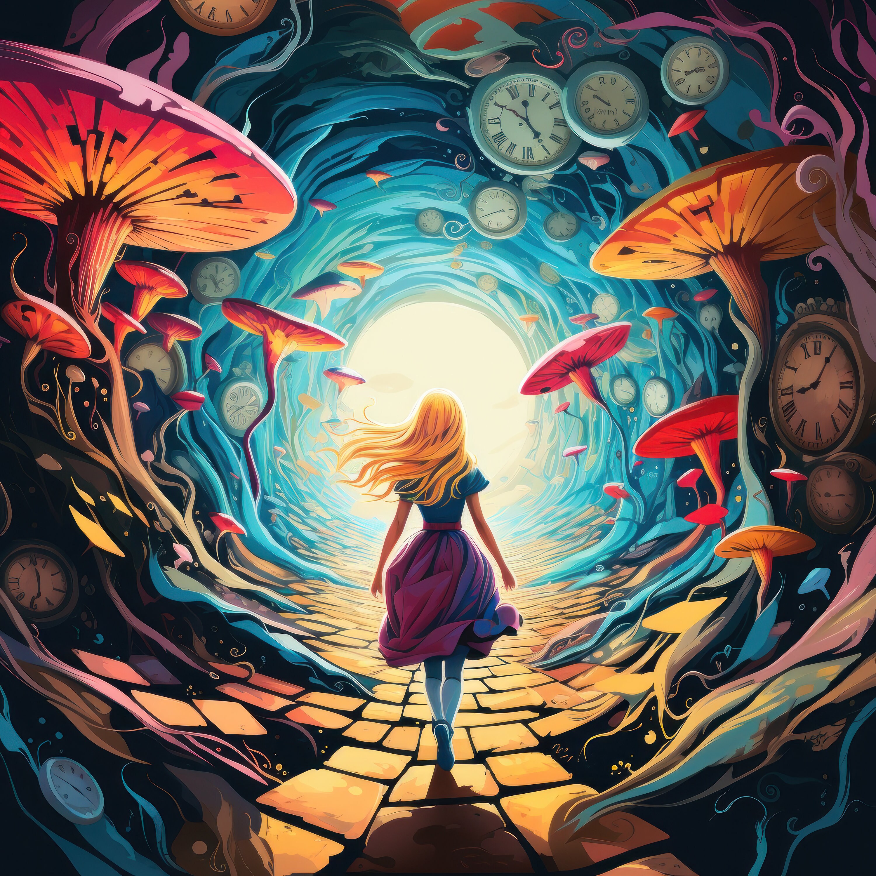 Alice in Wonderland Digital Images in High Resolution, 27 PNG
