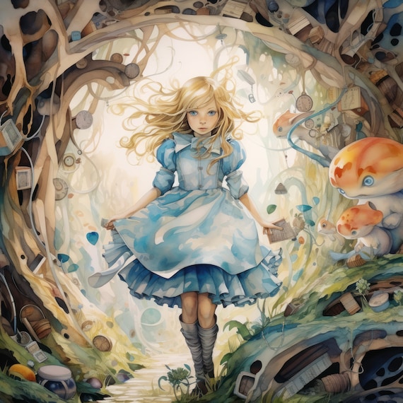 Alice in Wonderland Digital Images in High Resolution, 27 PNG