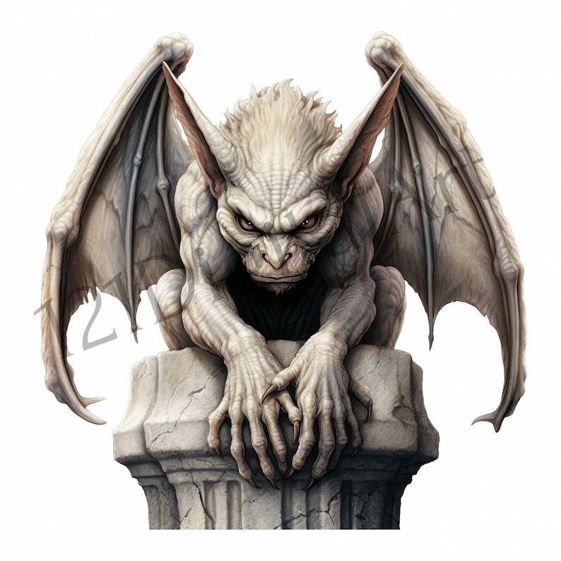 Gargoyle Clipart, Transparent Background, 11 Images in PNG Format ...