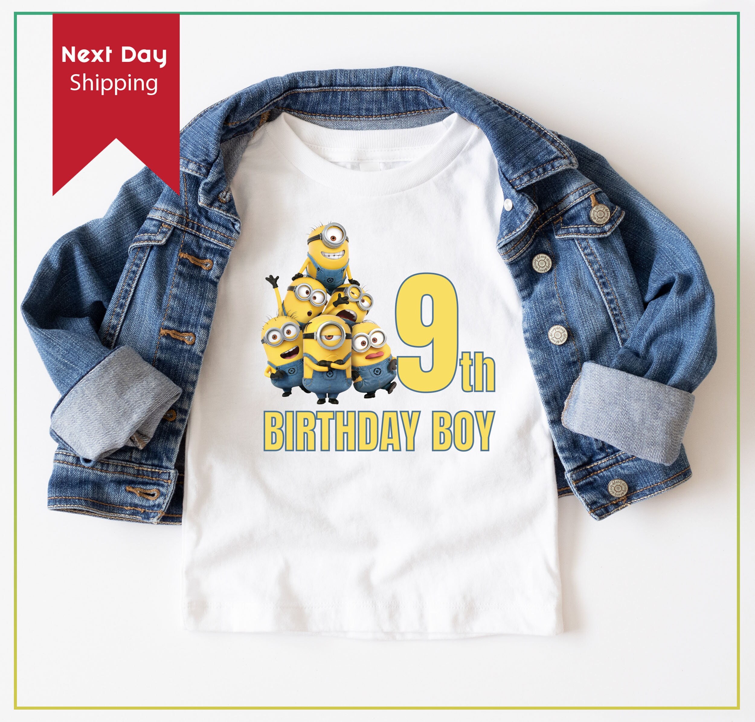 Printable Minions Custom Shirt Template Instant Download, 53% OFF
