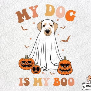 My Dog is My Boo Svg, Spooky Season Cute Dogs Svg, Halloween Pumpkin Svg, Boo Dog Svg, Dog Lover Svg, Spooky Dog Svg, Spooky Season Svg