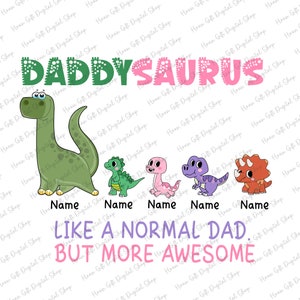 Daddysaurus wie ein normaler Vater, aber fantastischer als Png, Dino Vater Png, Opa Leben Png, Vatertag Png, Vater Leben, Vaterschaft Png, Dinosaurier Png