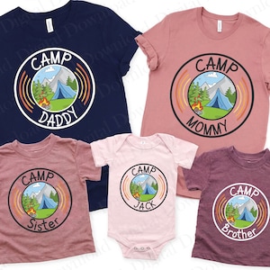 Custom Camp Family Matching Png, Custom Camp Team Png, Camping Family Trip, Camping Crew Png, Summer Camping Png, Camping Gift