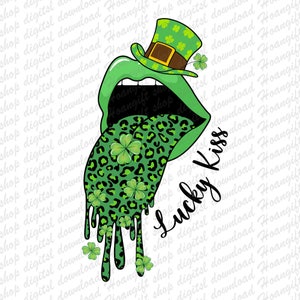 Glückskuss Png, Rolling Stone Happy St Patricks Day, St. Patricks Day, Kleeblätter Png, St Patrick Day Png, Urlaub Png für Sublimation