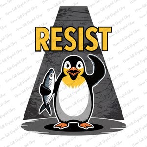 Politischer Pinguin Png, Widerstand Pinguin Aktivismus Png, Umweltaktivismus Png, Nationalpark, Protest Pinguin, Widerstand Pinguin Digitale Datei