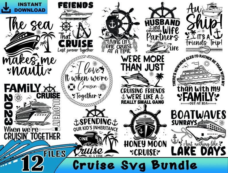 Cruise Svg Bundle Cruise 2023 Svg Family Vacation 2023 - Etsy Canada