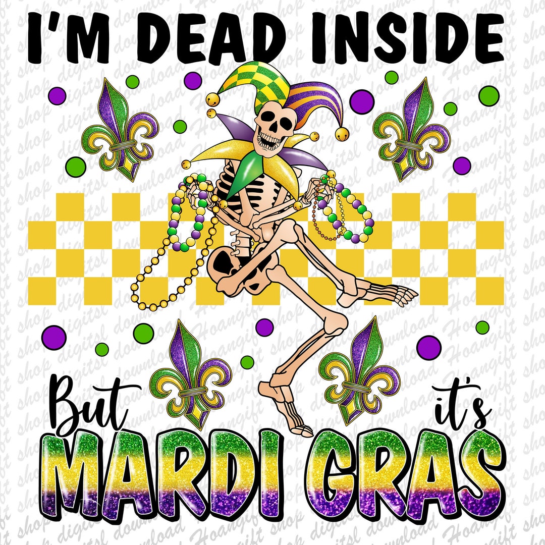 mardi gras skeleton