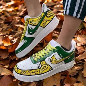 Cartoon Dipinte Custom Air Force 1 Sneaker, Custom Hand Painted Cartoon Dipinte AF1 Shoes, Hand Painted AF1 Sneaker, Free Shipping