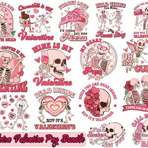 Skeleton Valentine Png Bundle, Retro Call Me Never Png, Cute Skeleton Valentine Png, Single Season Vibes Skeleton Png Digital