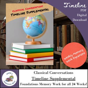 CC-tijdlijn aanvullend | Digitale pdf-download voor thuisonderwijs | Funderingen | Klassieke gesprekken