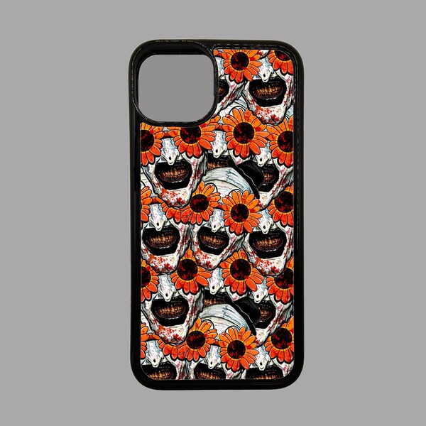 Terrifier Art the Clown Flower Glasses - Funny - Horror flexible iPhone Case - Halloween - creepy - spooky - Trick or Treat - Scary