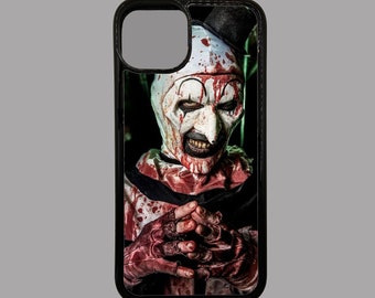 Terriifier - Horrorfilmkarakters - Horror flexibel iPhone-hoesje - Halloween - griezelig - spookachtig - Trick or Treat - Eng