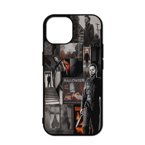 Michael Myers Halloween Movie - Horror Movie Character - Horror Rubber iPhone 15 Case - Halloween - Creepy - Spooky - Trick or Treat - Scary