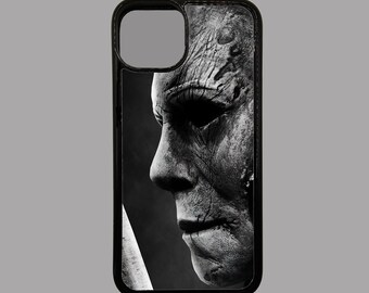 Michael Myers Face - Étui iPhone flexible d’horreur - Halloween - effrayant - effrayant - Trick or Treat - Effrayant