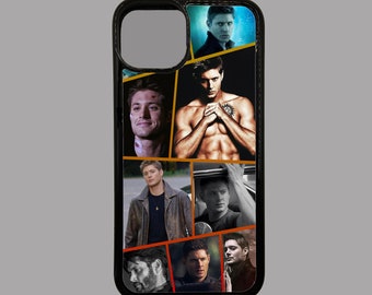 Coque iPhone Dean Winchester - Supernatural - Série TV - Série TV - Winchester - Collage - Nouveauté - Coque flexible pour iPhone