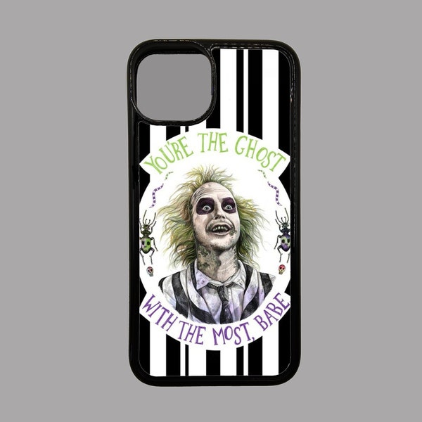 Beetlejuice - Ghost with the most - Horror Movies - Horror flexible iPhone Case - Halloween - creepy - spooky - Trick or Treat - Scary