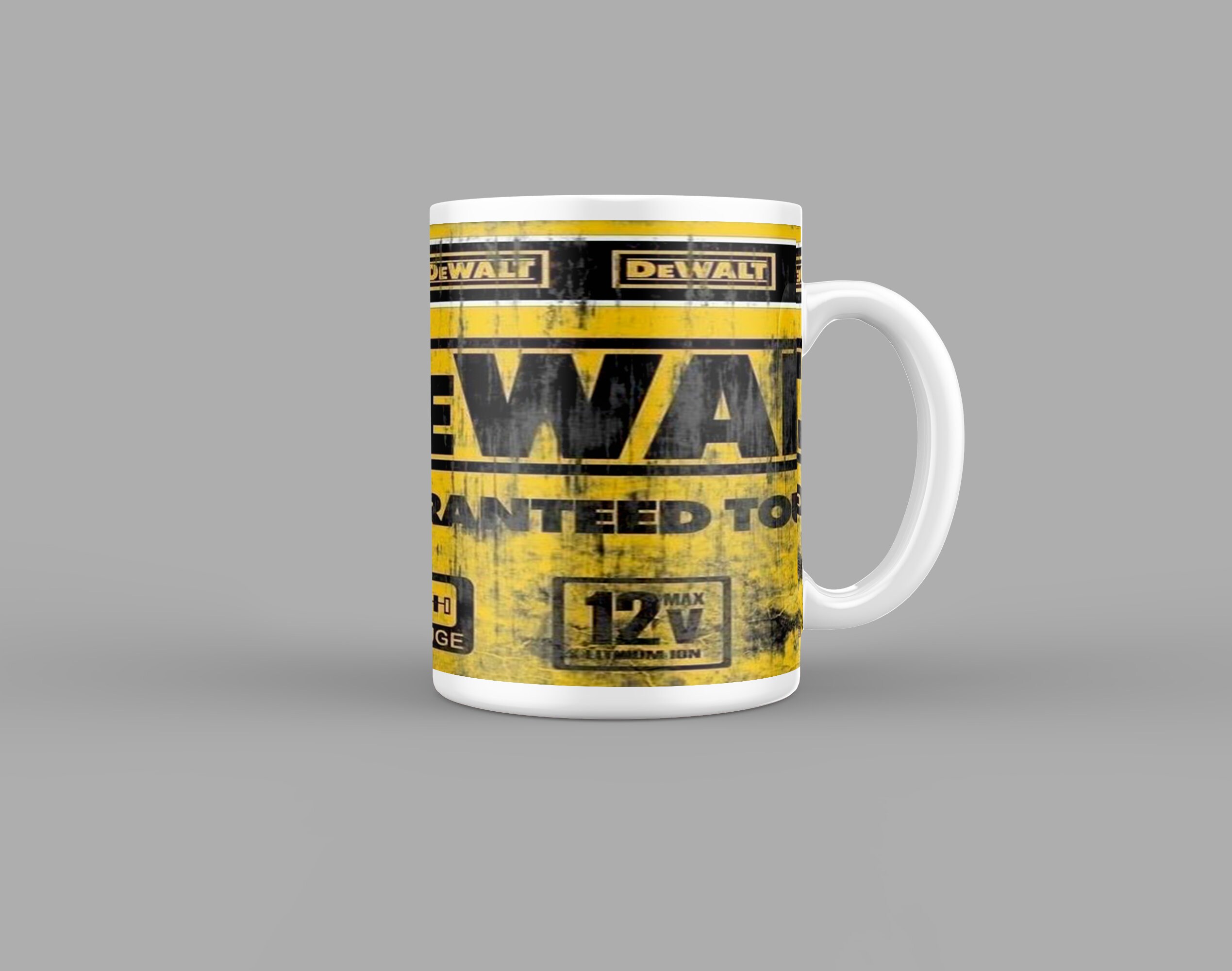 Dewalt Mug Mug Gifts Novelty Gift Tools Humour Haha Funny Novelty Mug