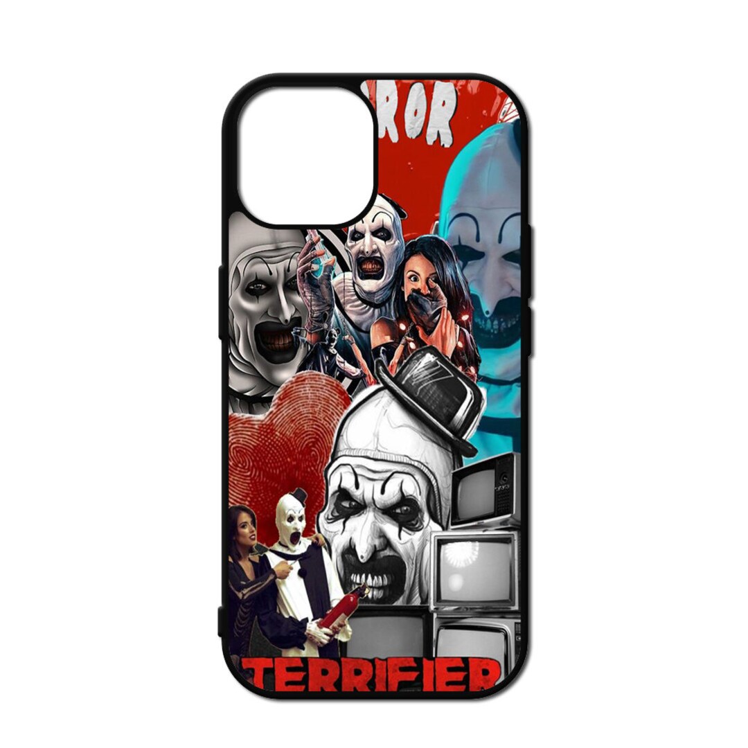 Terrifier One Case Terrifier Art the Clown Horror Movie Characters Horror Rubber iPhone 15 ...