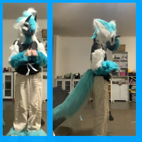 Shark puppy HQ dino mask partial (READ DESC)