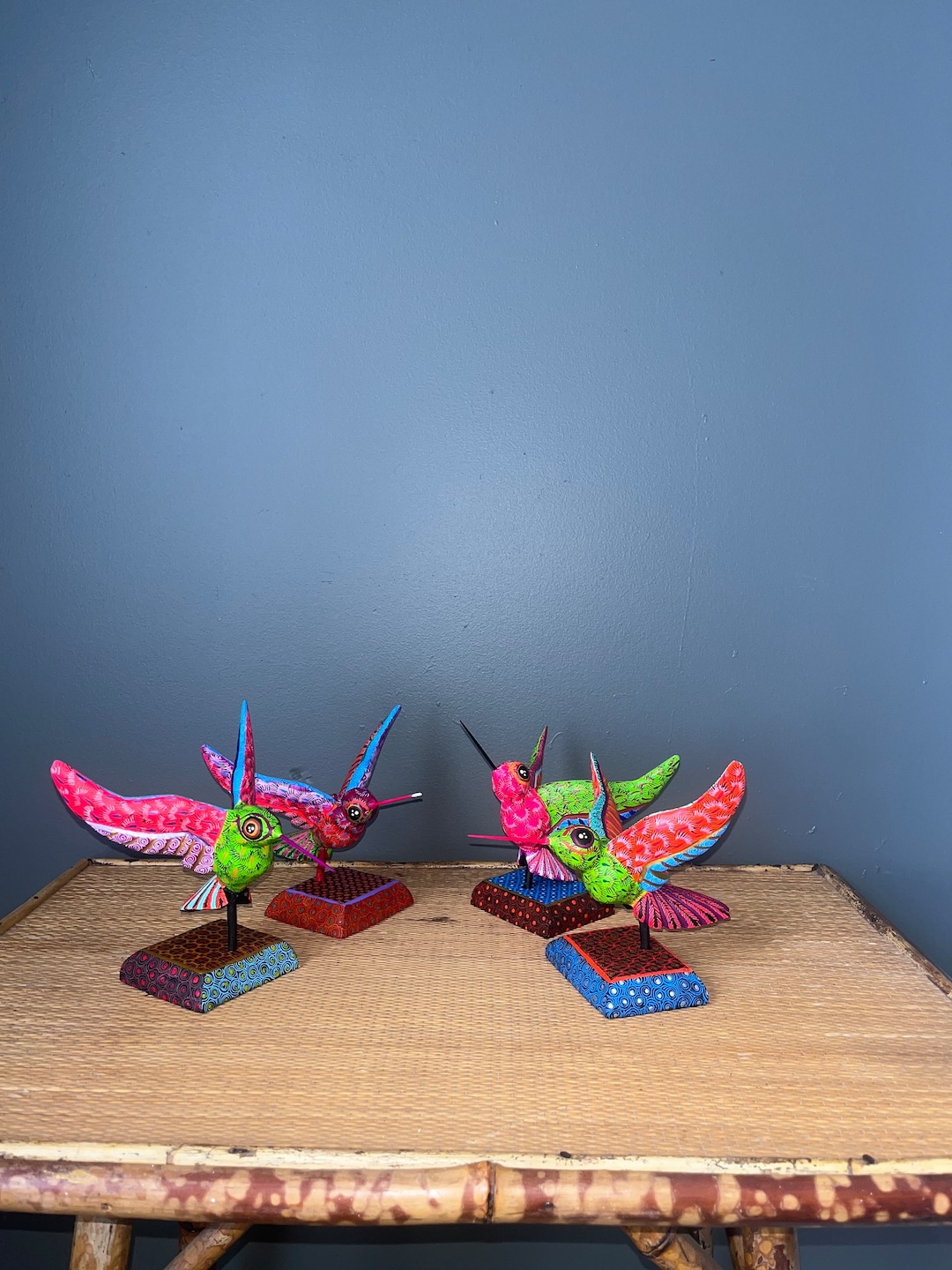 Beautiful Hummingbird Alebrijes large Alebrijes Hummingbird Bird