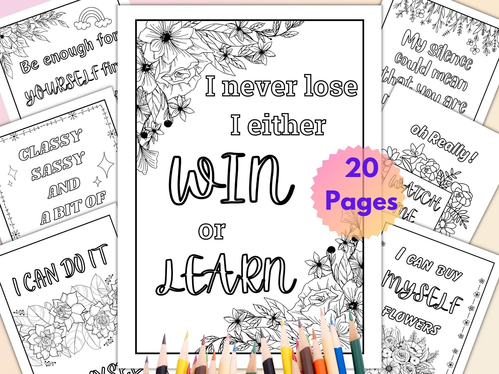 Being Rude Colour In Women Empowerment Colouring Pages, Funny Adult Colouring, Sassy Rude ...