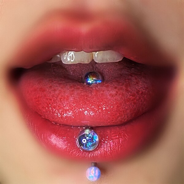 Tongue Ring Jewelry Etsy