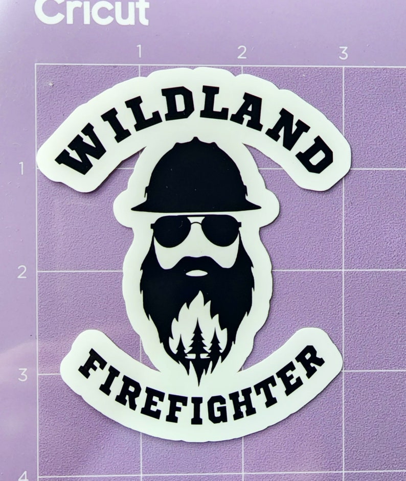 Wildland Firefighter Waterproof Vinyl Sticker - Etsy