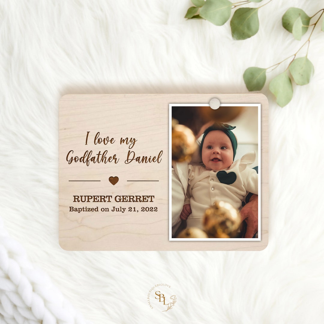 Godmother Gift, Godmother Picture Frame, I Love My Godmother Photo
