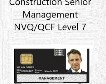 NVQ LEVEL 7 Construction Senior Management Answers 2020 Assessor Verified
