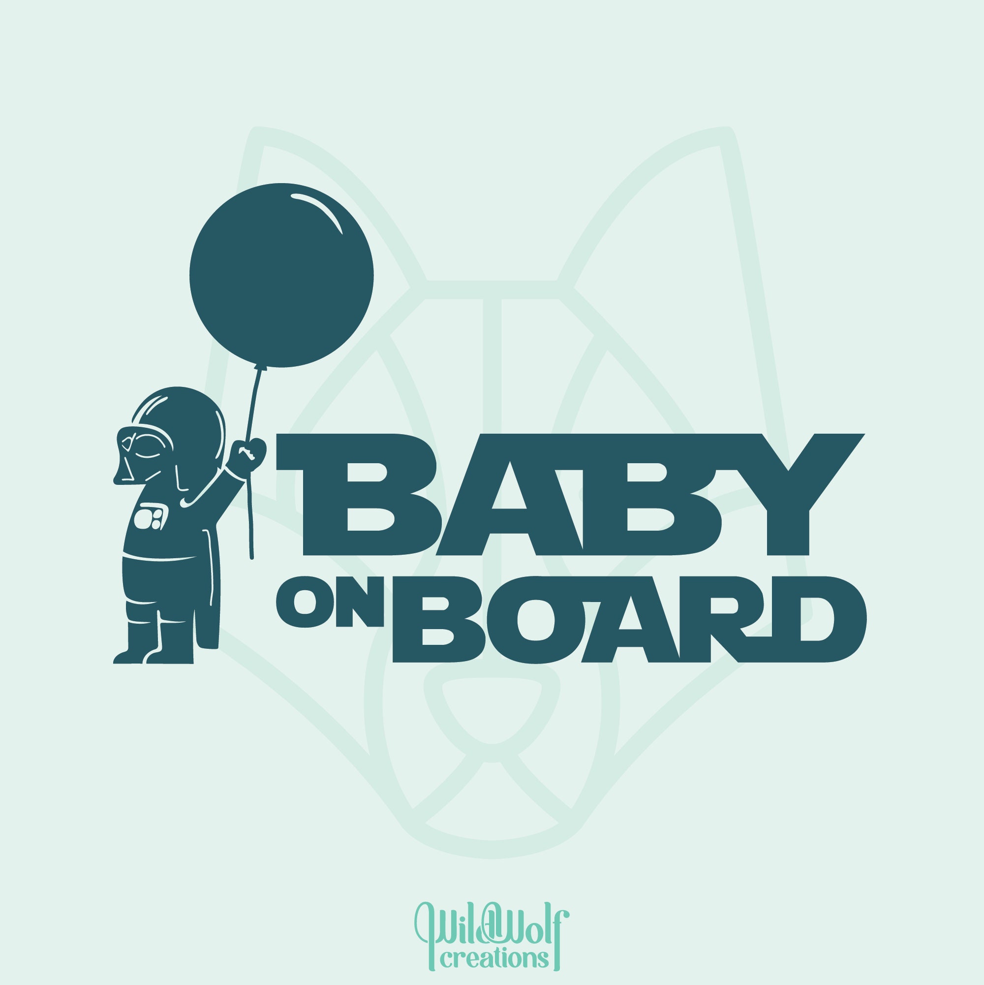 Baby Boy Bebê a Bordo Sticker Decal