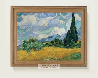 Peinture, impression sur toile - Vincent van Gogh, La Siesta - 60x40 cm