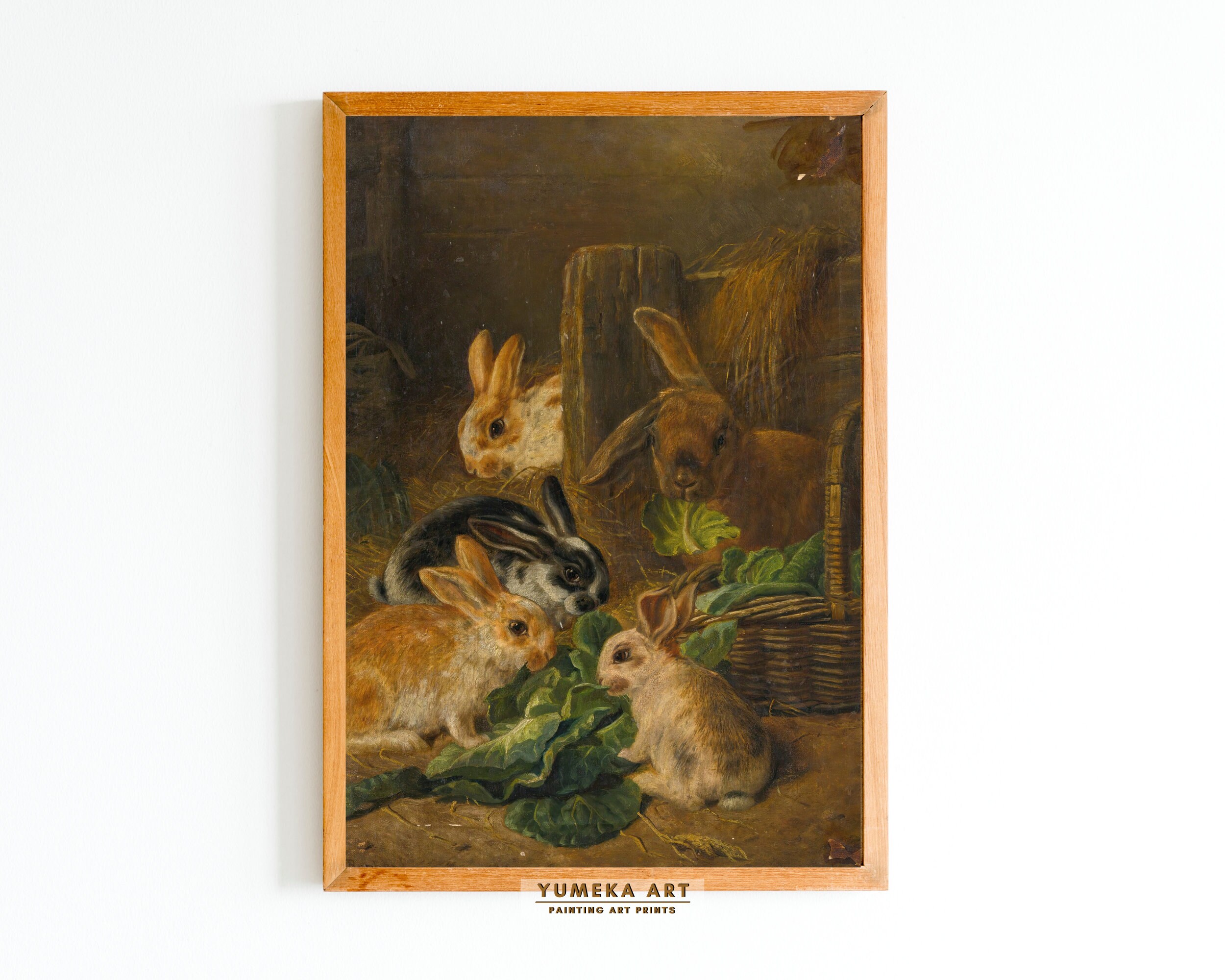 Landscape Print Set of 5 / Vintage Gallery Wall Art / Country Oil ...
