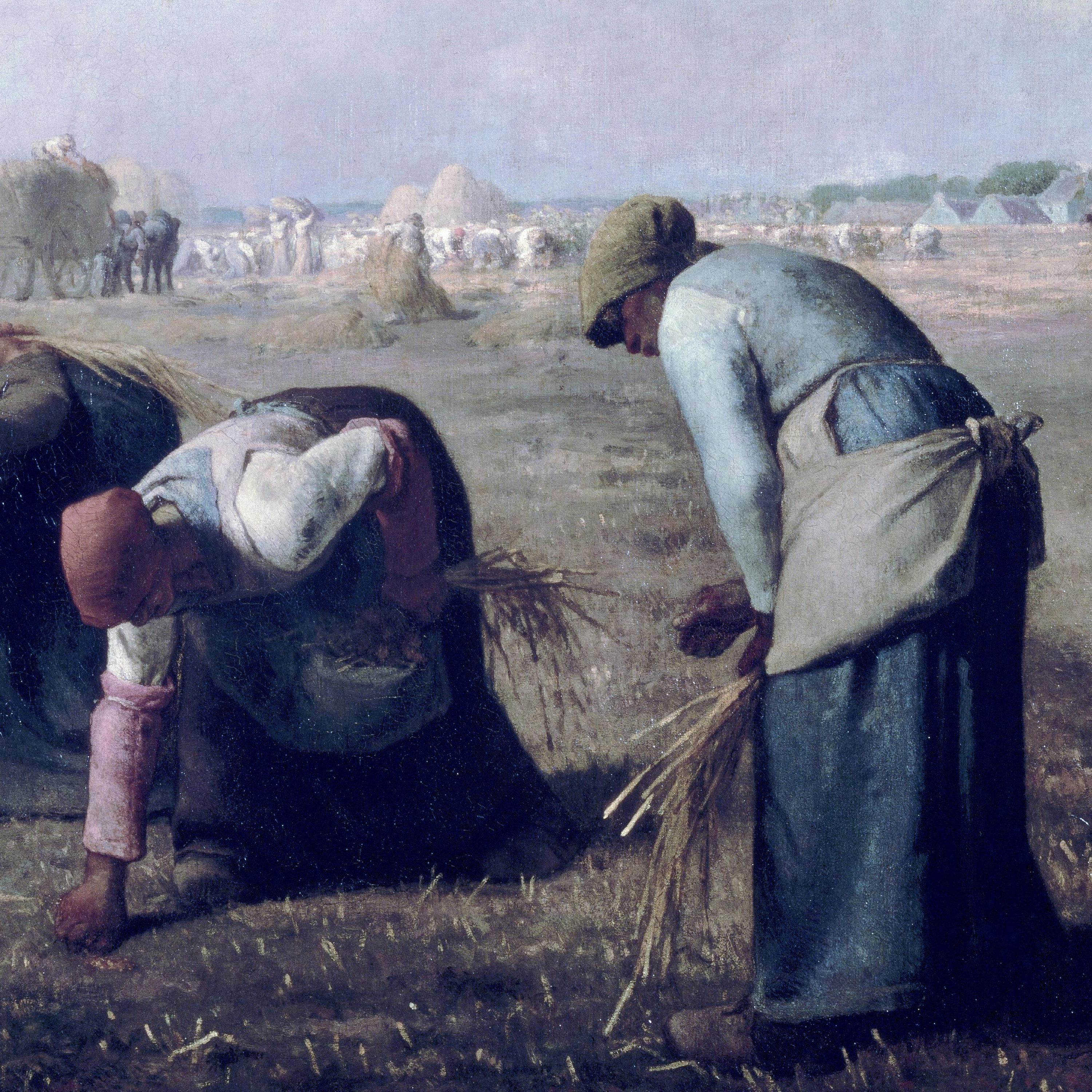 ジャン・フランソワ・ミレー作「落穂拾い」 | フランスの古典絵画