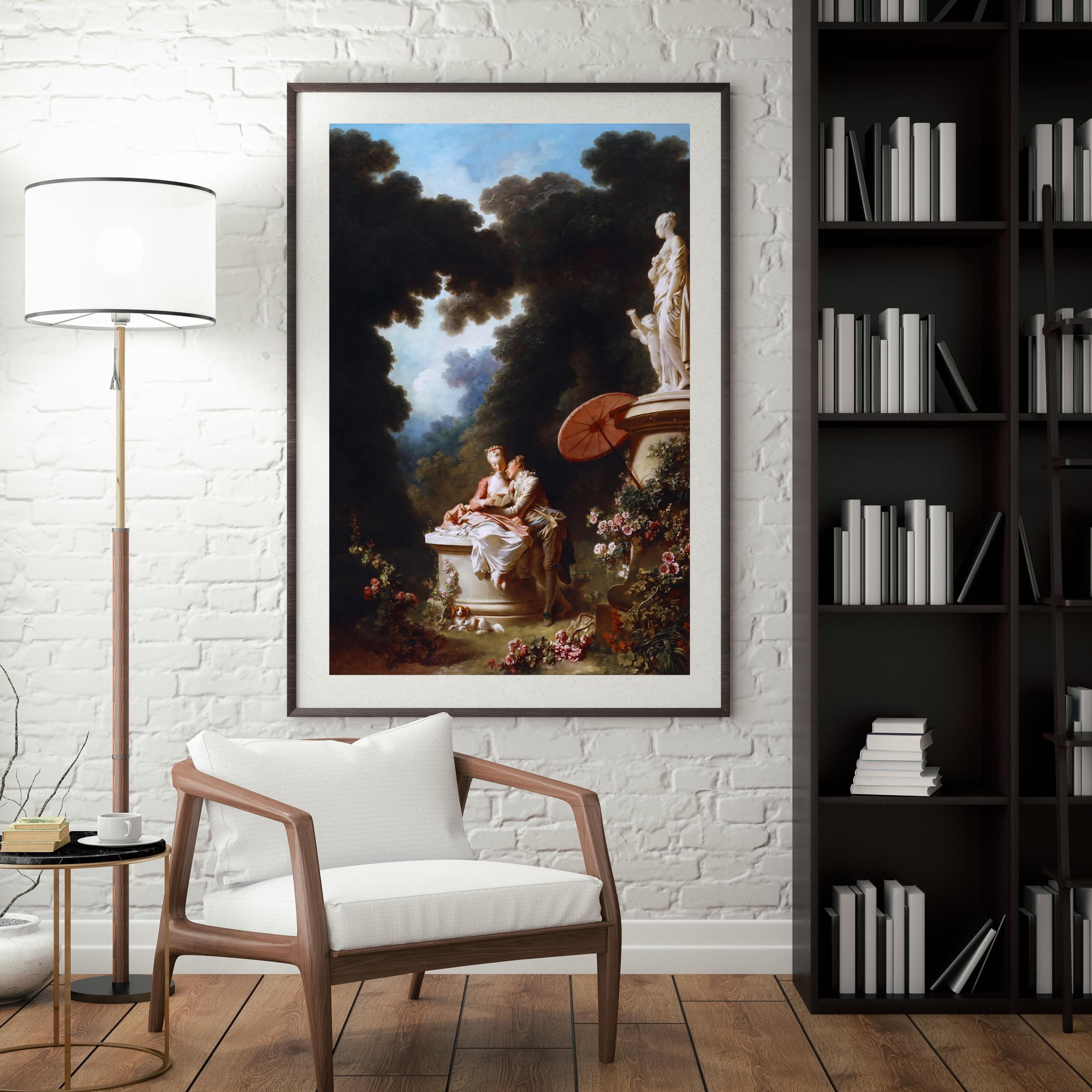 The Progress of Love - Love Letters by Fragonard | Romantic Rococo