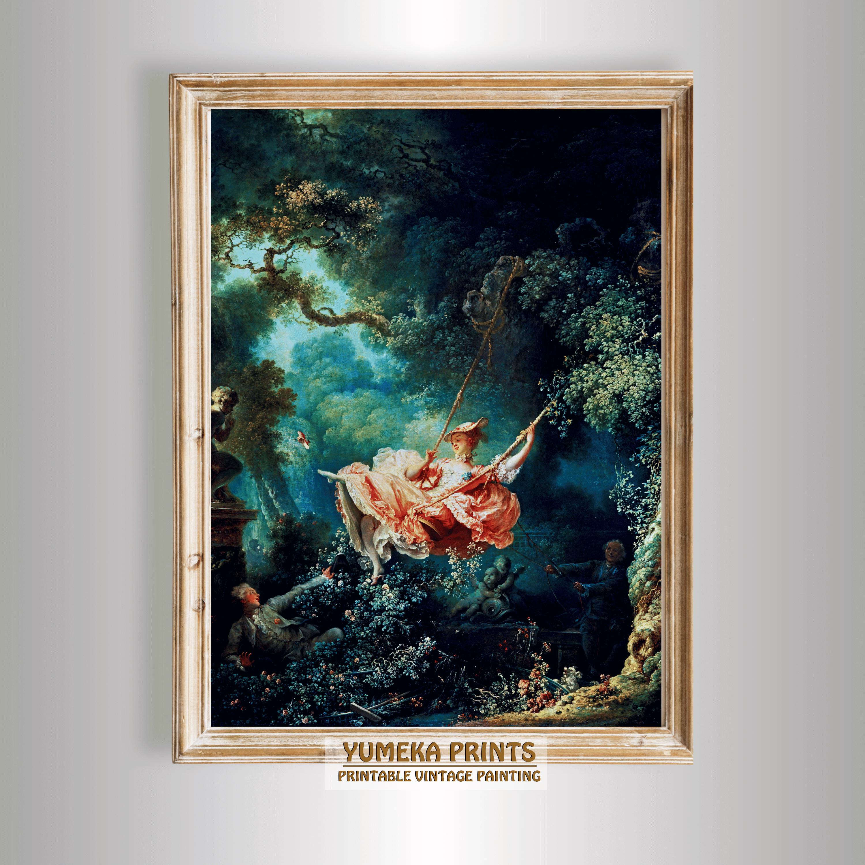 ジャン・オノレ・フラゴナール作「ブランコ」 | ロココの傑作